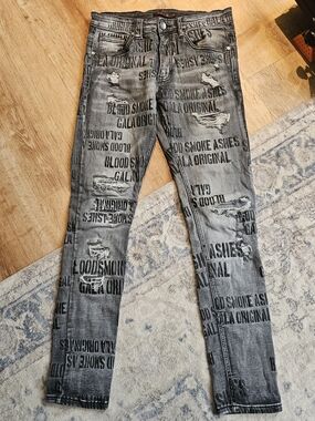 Gala Original "Nero" Denim "blood black" wash 32x31 Gala Jeans Skater